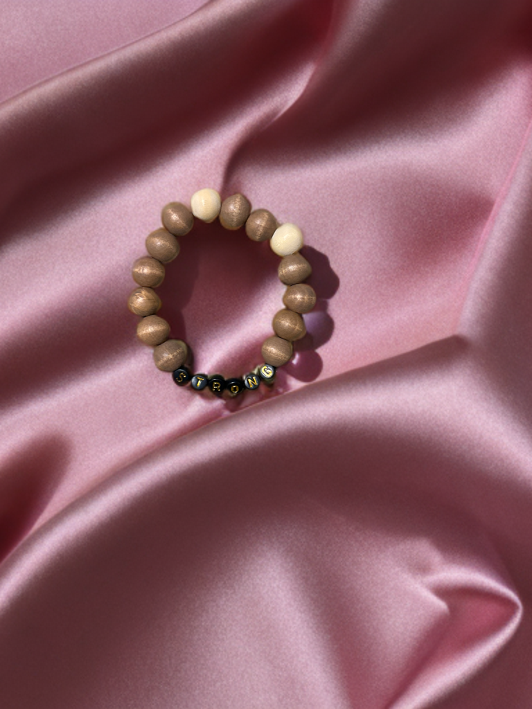 Inspo Men bead message bracelet