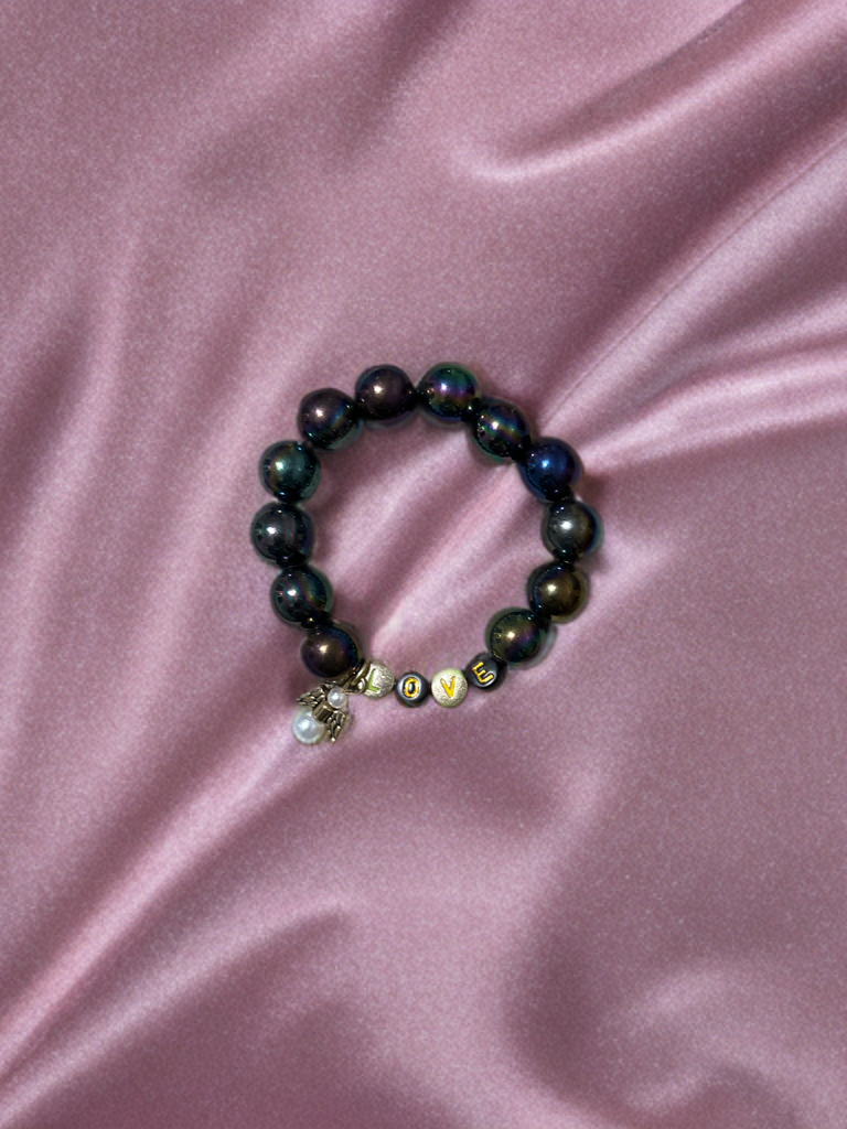 Inspo Women bead message bracelet