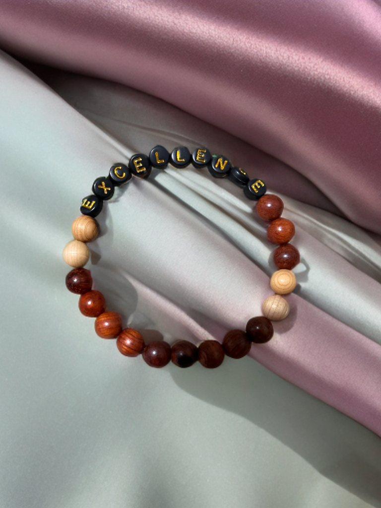 Inspo Men bead message bracelet