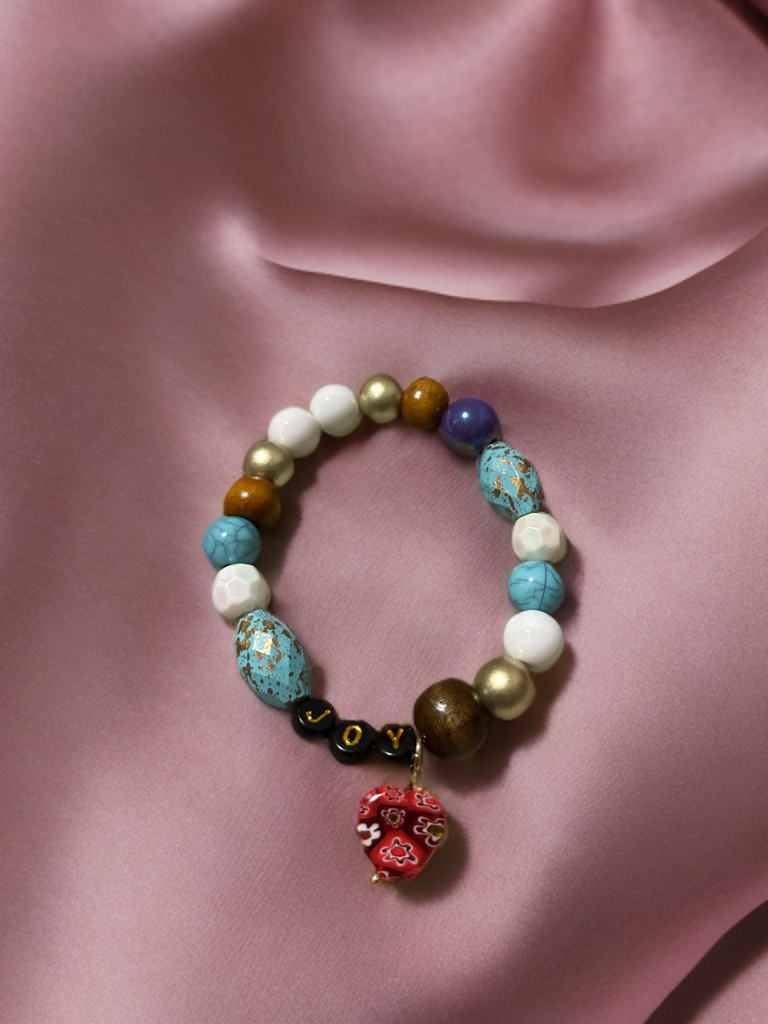 Inspo Women bead message bracelet