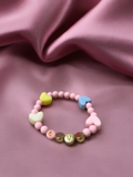 Inspo little girls bead message bracelet