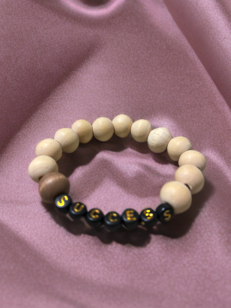 Inspo Men bead message bracelet