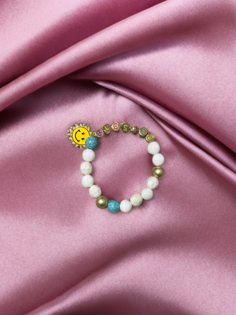 Inspo Women bead message bracelet