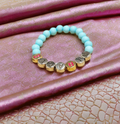 Inspo little Boys bead message bracelet