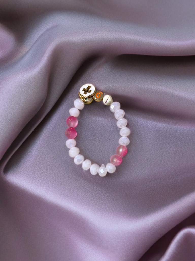 Inspo Little Girls bead message bracelet