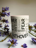 Inspo mug with message