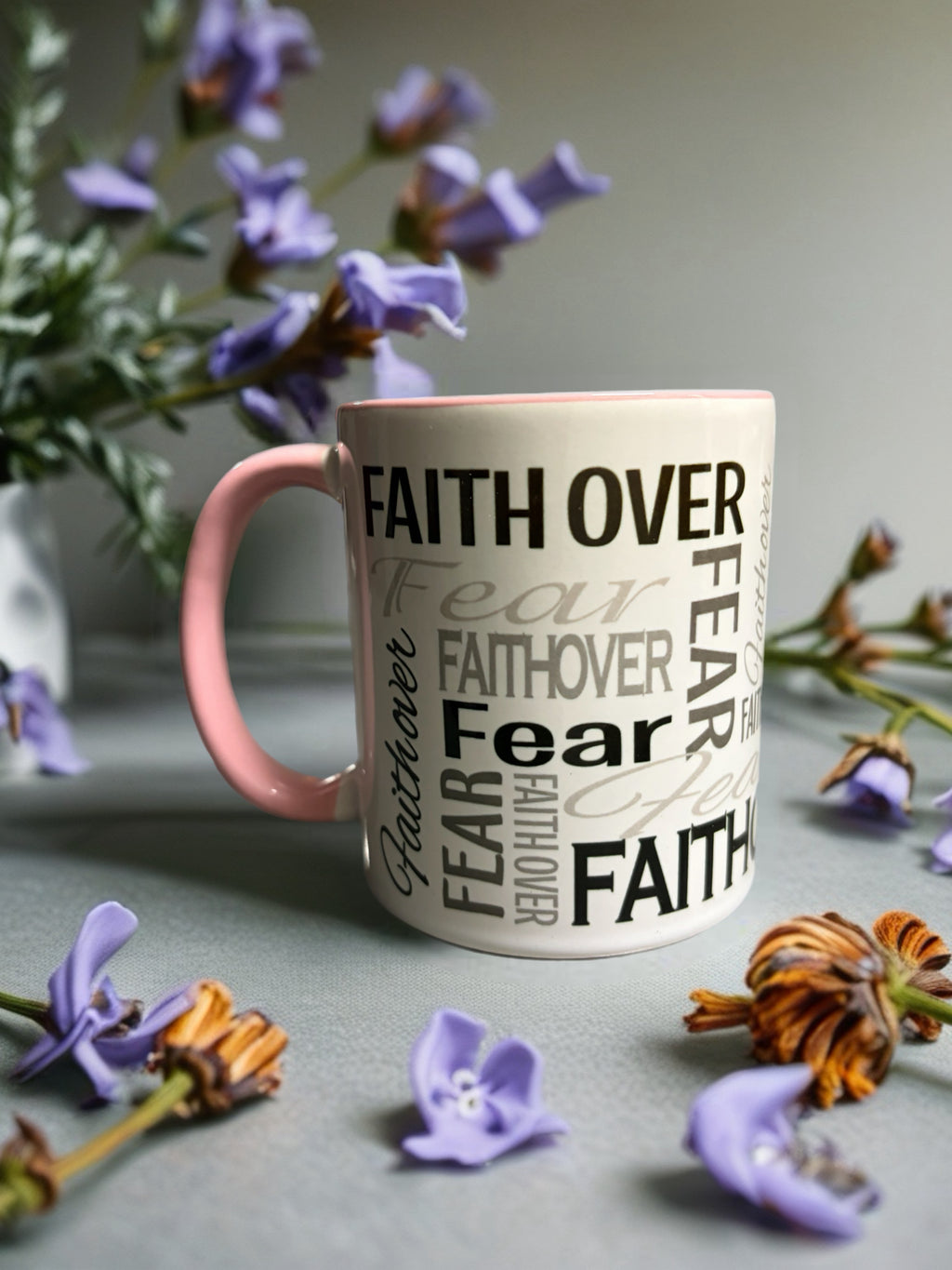 Inspo mug with message