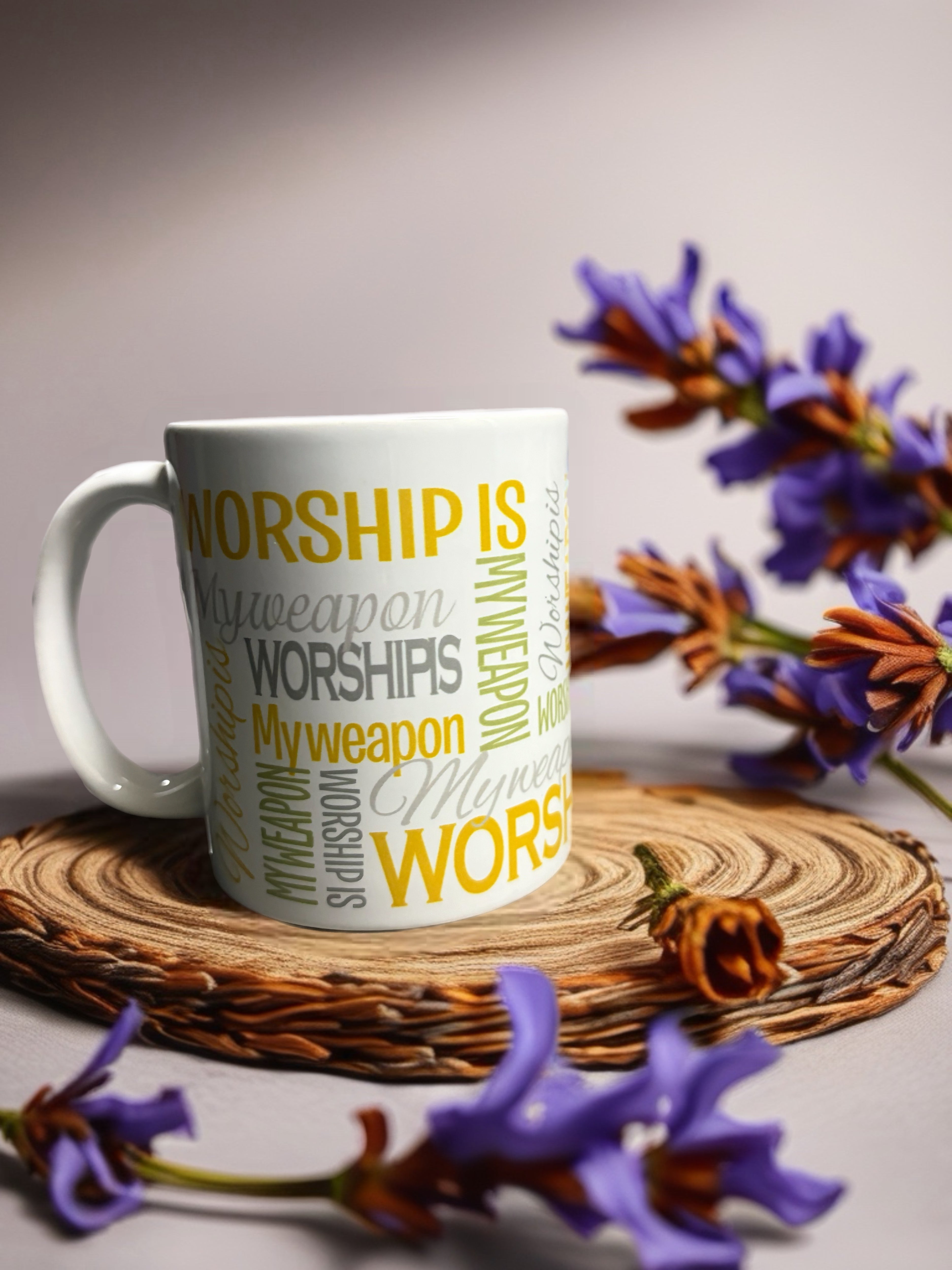 Inspo mug with message