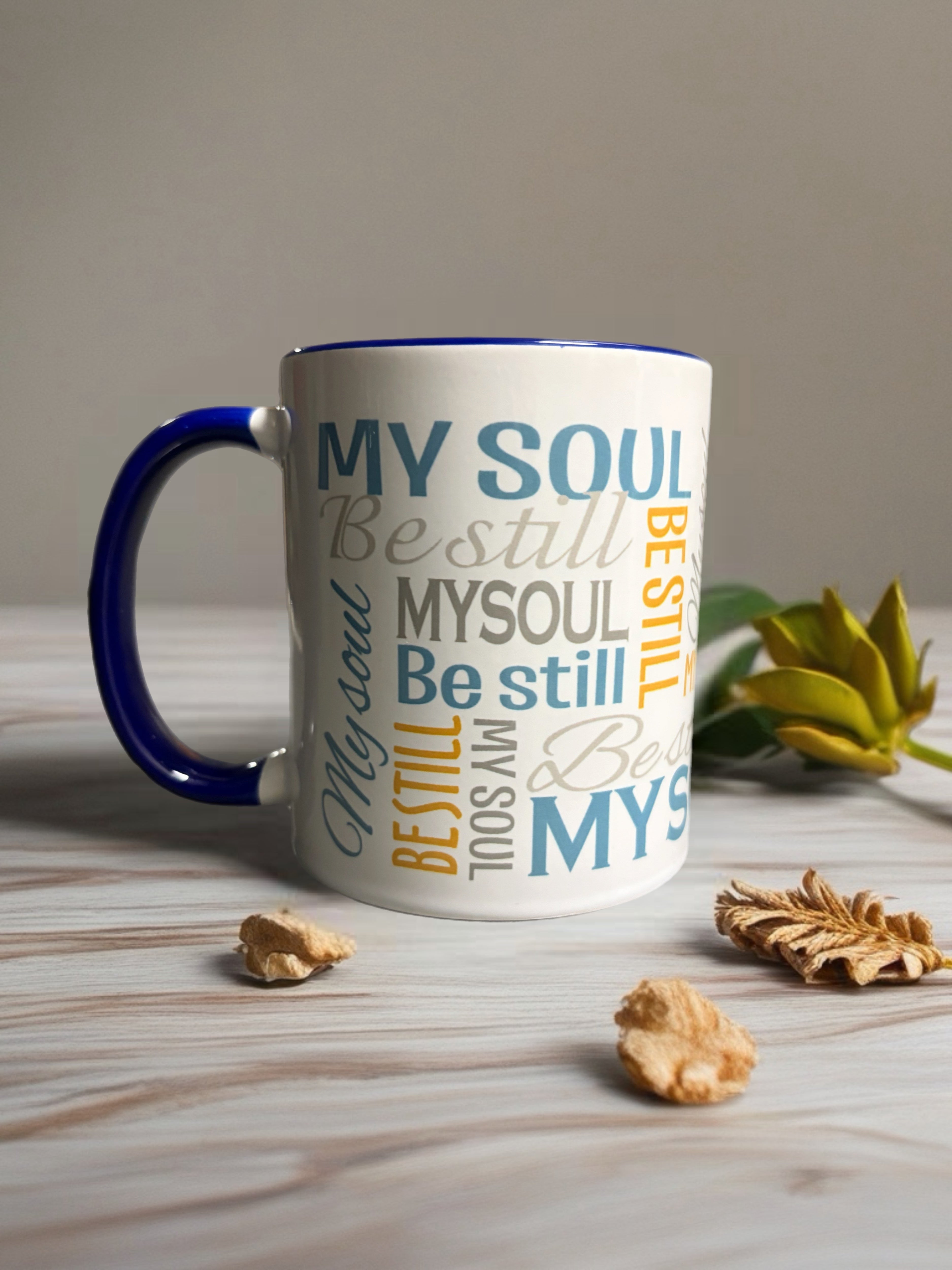 Inspo mug with message