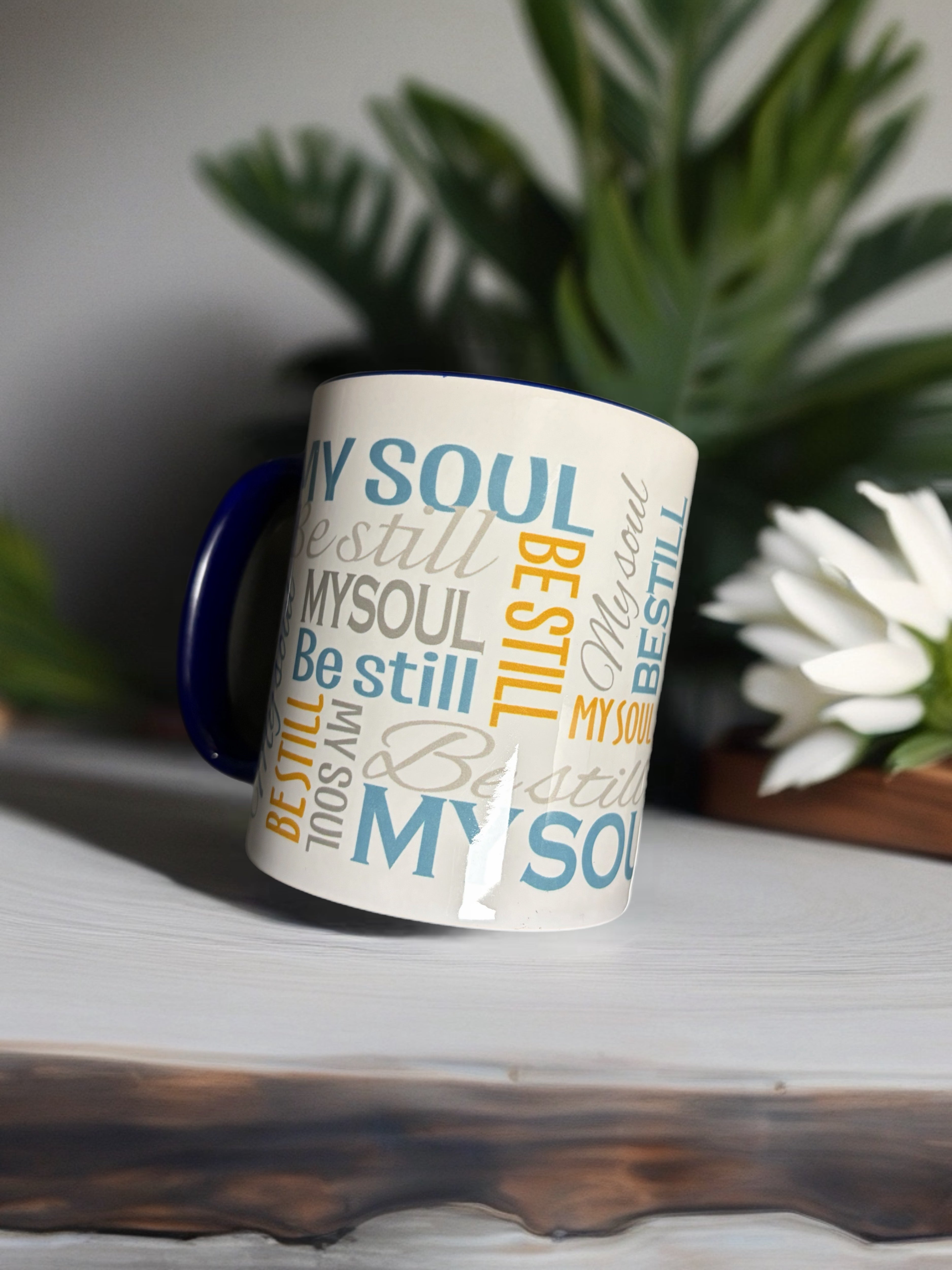 Inspo mug with message