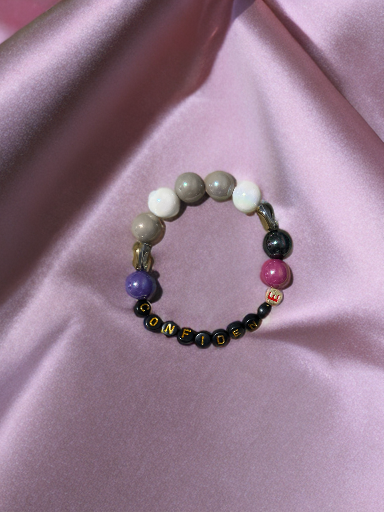 Inspo Women bead message bracelet