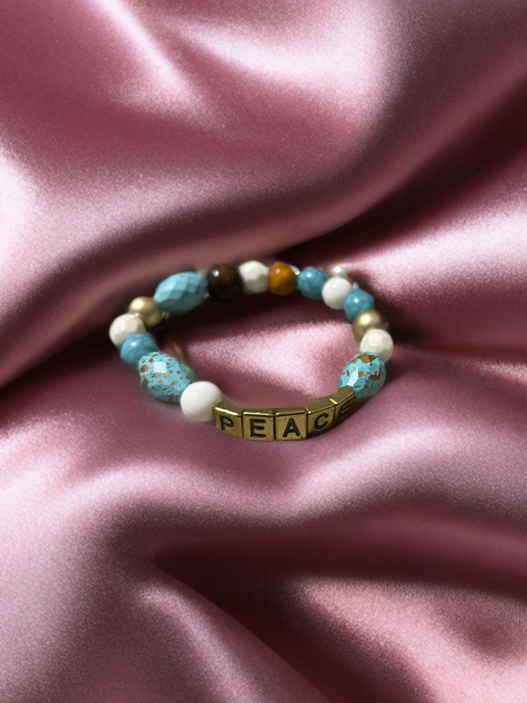 Inspo Women bead message bracelet